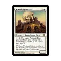 WOTC MtG 10th Ed Nomad Mythmaker (R) (Foil) Fair - Image 1