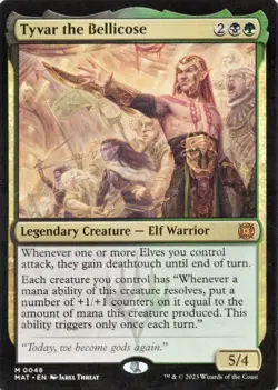 MTG Tyvar the Bellicose (48/230) March of the Machine The Aftermath VLP MTG Card - Image 1