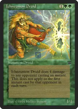 MTG - Ichneumon Druid - Legends - X1 - (LP) - - Image 1