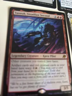 Mtg Edge of Eternities Tannuk, steadfast second foil - Image 1