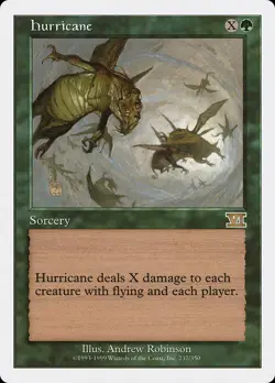 MTG - Hurricane - Classic Sixth Edition - X1 - (LP) - - Image 1