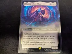 MTG Magic the Gathering Minwu, White Mage Extended FIN! - Image 1