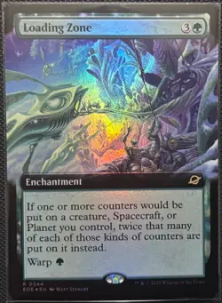 MTG Edge Of Eternities Loading Zone Extended Art Foil (Rare) - Image 1