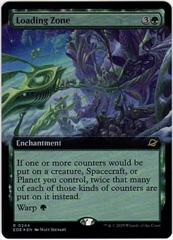MTG Edge Of Eternities Loading Zone Extended Art Foil (Rare) - Image 2