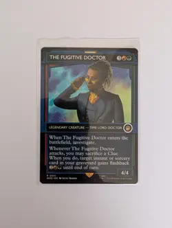 MTG The Fugitive Doctor R Doctor Who Magic The Gathering Free Postage NM/M - Image 3