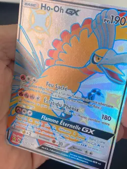 CARTE POKEMON HO-OH GX SV50/SV94 FR ULTRA RARE SL DESTINEES OCCULTES - NM/M - Image 2