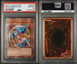 PSA10 Yu-Gi-Oh! Yugioh Dark Magician Girl 1st Edition EN009 Trading Card - Image 3