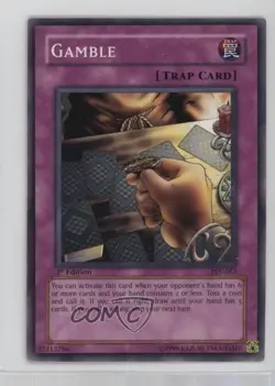 Gamble 1st Ed. YuGiOh Pharaoh's Servant #PSV-053 2002 wq8 - Image 1