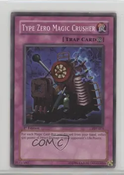 Type Zero Magic Crusher 1st Ed. YuGiOh Pharaoh's Servant #PSV-074 2002 16f0 - Image 1