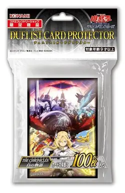 Yugioh Duelist Card Protector Sleeve THE CHRONICLES: The Fallen & The Virtuous - Image 1