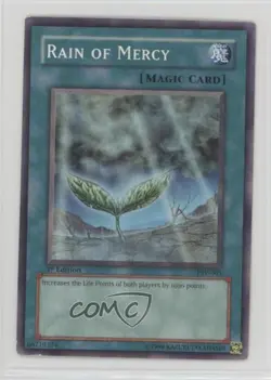 Rain of Mercy 1st Ed. YuGiOh Pharaoh's Servant #PSV-065 2002 16f0 - Image 1