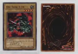 Oni Tank T-34 1st Ed. YuGiOh Pharaoh's Servant #PSV-059 2002 wq8 - Image 3