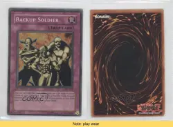 Backup Soldier 1st Ed. YuGiOh Pharaoh's Servant #PSV-028 2002 READ 0b5 - Image 3