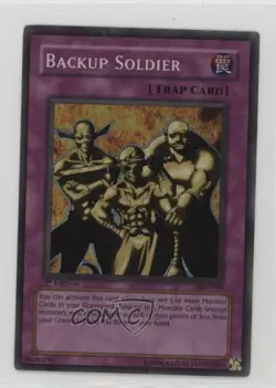 Backup Soldier 1st Ed. YuGiOh Pharaoh's Servant #PSV-028 2002 ic3 - Image 1