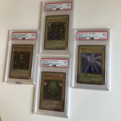 Gate Guardian Set PSA 9 MRD-000 1st Edition Suijin Kazejin Sanga MINT YuGiOh! - Image 1