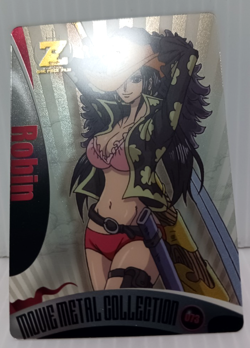 One Piece Robin EX-NM Morinaga Clear Plastic Card Movie Metal Collection Japan - Image 4