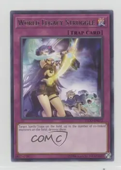 World Legacy Struggle (R) Unlimited YuGiOh Flames of Destruction #FLOD-EN072 1s3 - Image 1