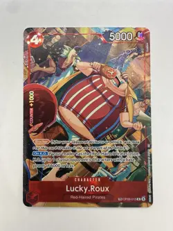 Lucky Roux OP06 - OP09-015 - Treasure Rare - Alt Art One Piece Card Game - NM - Image 1