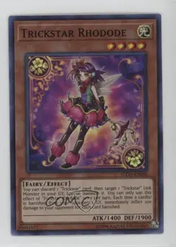 Trickstar Rhodode (SR) Unlimited YuGiOh Flames of Destruction #FLOD-EN008 1s6 - Image 1