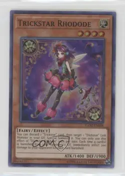 Trickstar Rhodode (SR) Unlimited YuGiOh Flames of Destruction #FLOD-EN008 00jz - Image 1