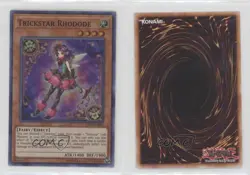Trickstar Rhodode (SR) Unlimited YuGiOh Flames of Destruction #FLOD-EN008 00jz - Image 3