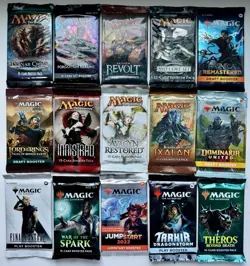 Magic The Gathering MTG Sealed Booster Packs Lot Of 15 New Free Ship LOT 3 - Image 1