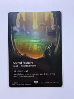 PRESALE Sacred Foundry - Foil Extended Art Showcase EOE NM MTG - Image 1