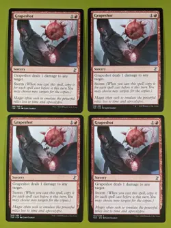 Grapeshot x4 Time Spiral Remastered 4x Magic the Gathering MTG - Image 1