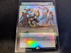 MTG Magic the Gathering FOIL Heroic Intervention Extended M21! - Image 1