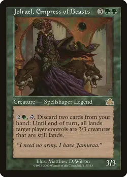 MTG - Jolrael, Empress of Beasts - Prophecy - X1 - (MP) - - Image 1