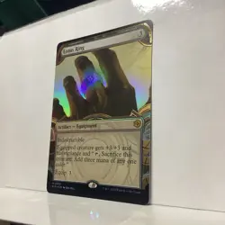 MTG Lotus Ring Magic: The Gathering Raised Foil OTJ The Big Score #0063 - Image 3