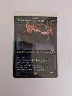 MTG The Master, Multiplied R Doctor Who Magic Gathering Free Postage NM/M - Image 2