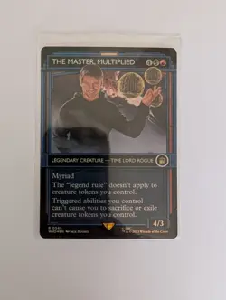 MTG The Master, Multiplied R Doctor Who Magic Gathering Free Postage NM/M - Image 4