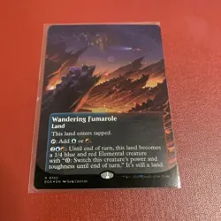 x1 Wandering Fumarole (0180) - Galaxy Foil - Borderless R MTG Edge of Eternities - Image 1