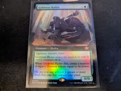 MTG Magic the Gathering FOIL Goldvein Hydra Extended OTJ! - Image 1
