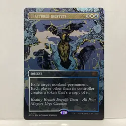 MTG Fractured Identity Magic: The Gathering OTJ Breaking News Mythic #0076 - Image 1