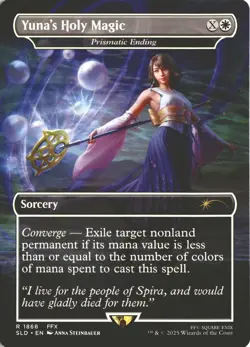 MTG Yuna's Holy Magic (1868) *Non-Foil* Secret Lair: Final Fantasy MT/NM - Image 1