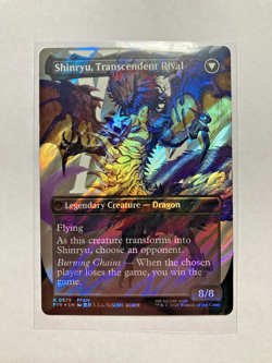 MTG Zenos yae Galvus (Borderless) (Surge Foil) - FINAL FANTASY (FIN) - #0529 - Image 2
