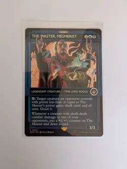 MTG The Master, Mesmerist R Doctor Who Magic Gathering Free Postage NM/M - Image 4