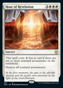 Hour of Revelation - Light Play MTG Commander 2020 Zendikar Rising - Image 1