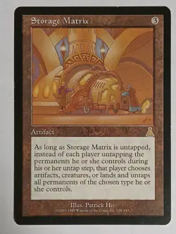 MTG Storage Matrix - Urza's Destiny #138 Magic The Gathering Card - Image 3