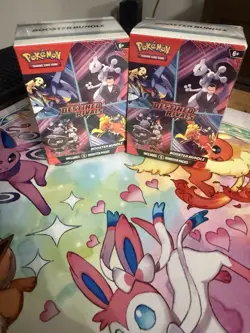TWO!!! Pokemon Scarlet & Violet Destined Rivals Booster Bundle Box Sealed - Image 1