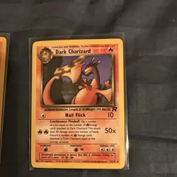 Pokemon Dark Charizard, Dark Charmeleon, Charmander Set - Image 3