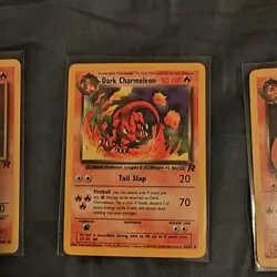 Pokemon Dark Charizard, Dark Charmeleon, Charmander Set - Image 4