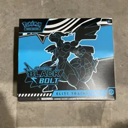 Pokemon TCG Black Bolt Elite Trainer Box New Factory Sealed - Image 1