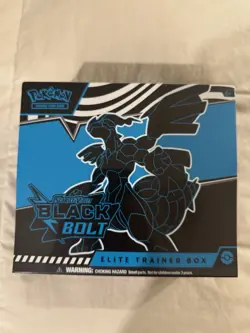 Pokemon TCG Black Bolt Elite Trainer Box New Factory Sealed - Image 1