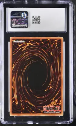 YuGiOh Garnecia Elefantis MRD-125 Insufficient Ink Max Faded Error CGC 9 Mint - Image 2