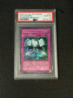 YUGIOH PSA 10 2002 Metalmorph FMR-003 Secret Rare Promo *2139 - Image 1