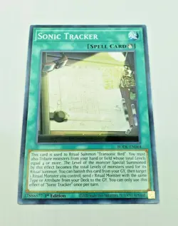Yugioh Sonic Tracker BODE-EN064 1st Edition - NM/M - Image 1