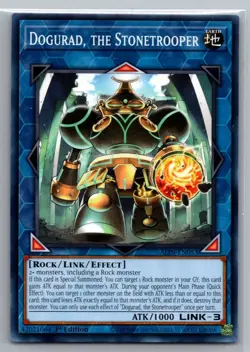 Yugioh Dogurad, The Stonetrooper ALIN-EN053 Common Alliance Insight - NM - Image 1